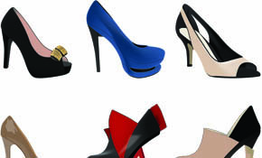 Stylish Women Shoes- Free Vector Stylish Women Shoes- Free Vector